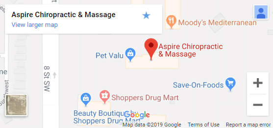 Map of Airdrie Chiropractors